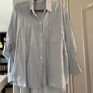 Wilfred Free boyfriend Linen Button Down